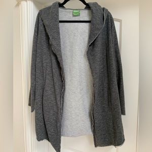 Hoodies Hooded Long Sleeves Thermal Cardigan